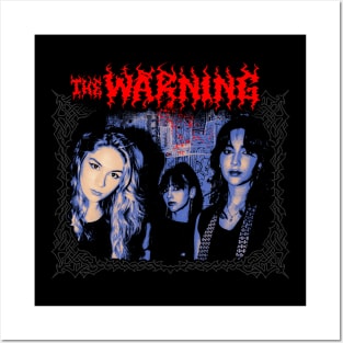 The Warning Metal Style Posters and Art